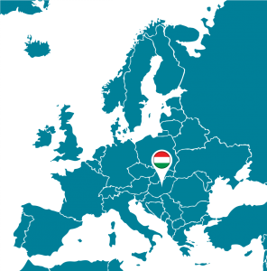 Hongrie carte Europe