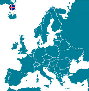 islande carte europe