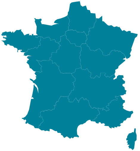 image carte de france des régions