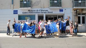 Les trente participants étaient à Nîmes ce vendredi.