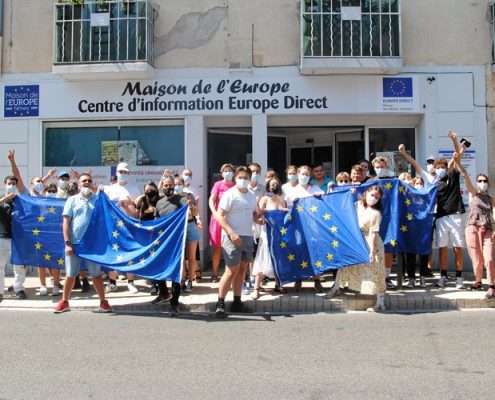 Les trente participants étaient à Nîmes ce vendredi.