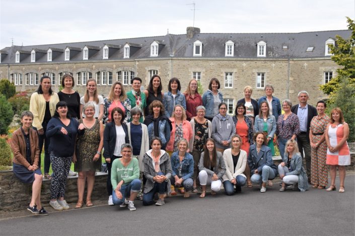 dsc-0233 Quatre nouvelles enseignantes rejoignent l’équipe pédagogique pour cette nouvelle année à l’école Saint-Louis de Ploërmel (Morbihan).